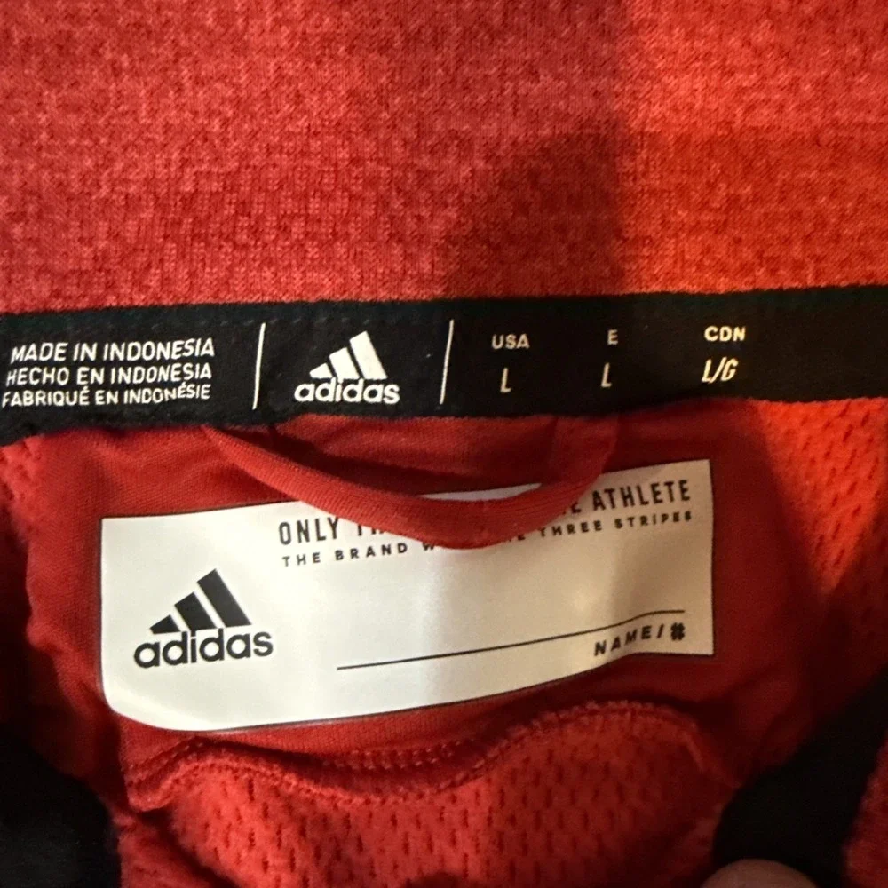 Adidas‎ Northwestern Soccer Mens Size Large. Orange City Iowa.